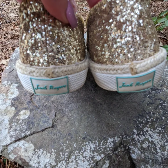Jack Rogers glitter slip on shoes 8.5 - Picture 4 of 5